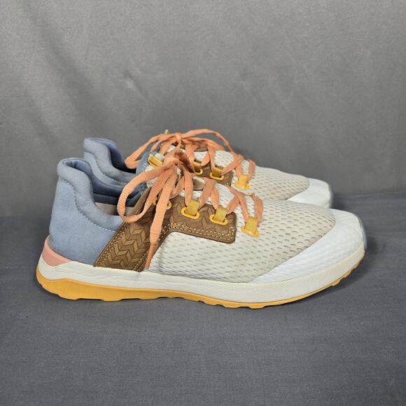 OluKai Shoes - OluKai Wailuku Womens 9.5 Gray Trail Sneakers Athletic Mesh Rubber Sole Outdoor